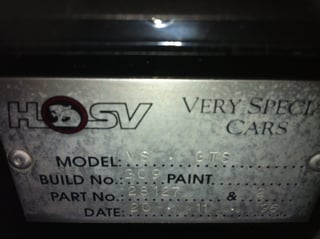 1996 HSV GTS Commodore