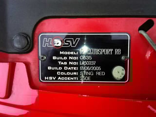 2005 HSV Clubsport R8