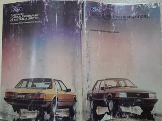 1981 XD Ford Fairmont Ghia ESP - 5.8 Litre V8 