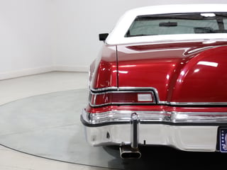 1976 Lincoln Continental Mark IV - Dark Red Moondust Metallic