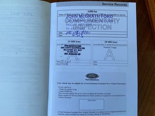 2003 Ford BA Fairlane G220 5.4L V8 - 25,627 km
