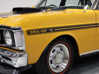 1970 Ford Falcon XY GT Replica - Yellow Ochre Sunroof 