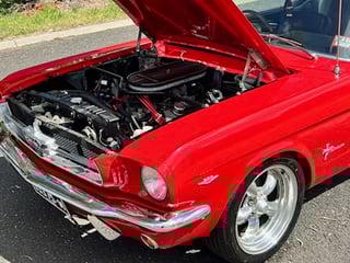 1965 Ford Mustang Hardtop - Rangoon Red