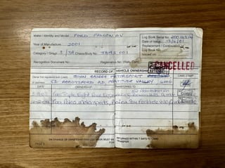 2001 CAT Racing 600 AU Falcon Supercar - John Bowe