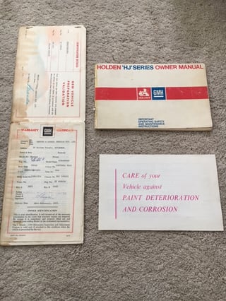 1975 HJ Kingswood, 5.0 Litre V8