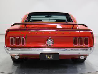 1969 Ford Mustang Mach 1 - Candy Apple Red 