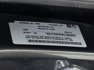 2017 Holden VF Series II SSV Redline - Son of A Gun - 298km!