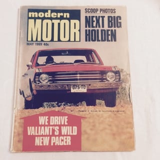 1969 VF Valiant Pacer 225