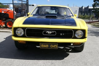 1972 Mustang 2 door hardtop Show car