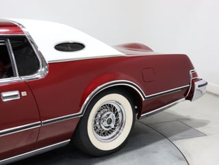 1976 Lincoln Continental Mark IV - Dark Red Moondust Metallic