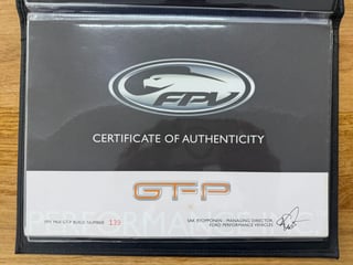 2007 FPV GT-P BF MK II Build No 139 - Silhouette 
