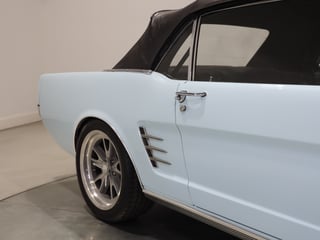 1966 Ford Mustang Convertible 289 2V - Arcadian Blue