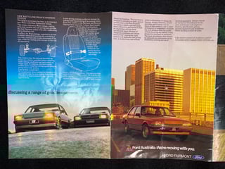 1982 Ford XE Fairmont Ghia ESP - 4.9 Litre V8 4 Speed …