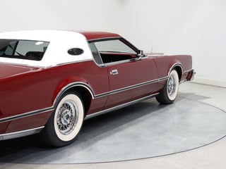 1976 Lincoln Continental Mark IV - Dark Red Moondust Metallic