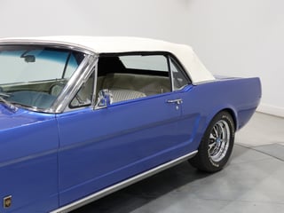 1965 Ford Mustang Convertible 302ci - Estoril Blue Metallic 