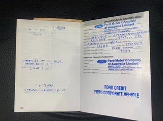 2002 FPV BA GTP - Build No. P002 Press and Brochure car