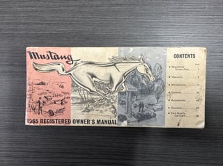 1965 Ford Mustang GT Hardtop - 289 4V …