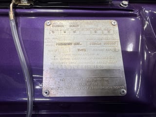 1971 Ford Falcon XY GTHO Replica - Wild Violet SUNROOF