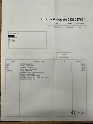 1974 Ford Falcon XB GT Sedan - Burnt Orange