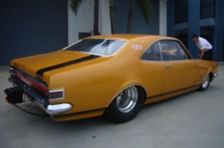 HK Monaro GTS drag car