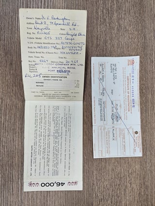 1968 Holden HK Monaro Bathurst 327 V8 - Bright Blue Metallic