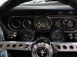 1966 Ford Mustang Convertible GT - 289 4V - Silver Blue