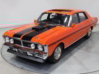 1971 Ford Falcon XY GT Replica - Vermilion Fire Sunroof 