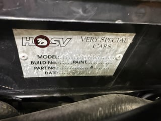 1996 HSV VS Grange 185i Build No 19 - Cherry Black Mica