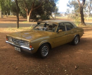 1976 TD Cortina XLE Champagne Edition