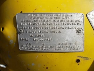 VK Commodore Ex Police Chaser