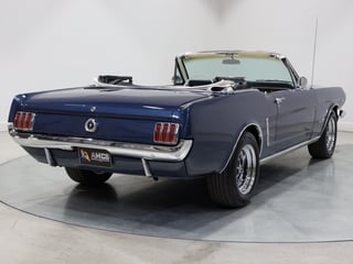 1965 Ford Mustang Convertible 289ci 4sp Man - Caspian Blue
