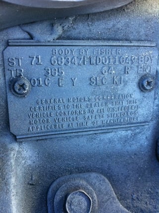 1971 Cadillac Coupe De Ville