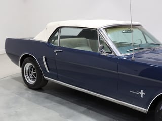 1965 Ford Mustang Convertible 289ci 4sp Man - Caspian Blue