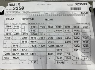 2017 HSV GTSR - Spitfire Green 0064 km …
