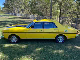 1971 XY GT Falcon - RAA Yellow