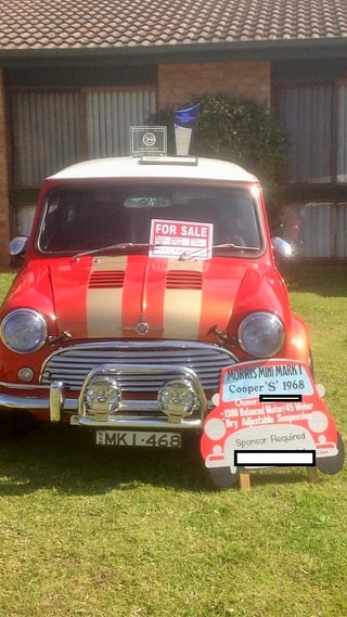 1968 Morris Mini Cooper S MK 1