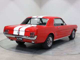 1966 Ford Mustang Coupe 289ci LHD- Candy Apple Red