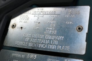 1993 EB Fairmont Ghia, 5.0 V8