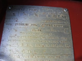 XA Falcon GT Replica Coupe