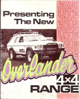 Holden HZ Overlander