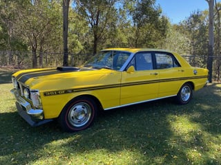 1971 XY GT Falcon - RAA Yellow