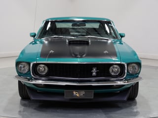 1969 Ford Mustang Mach 1 351ci Windsor - Silver Jade Metallic