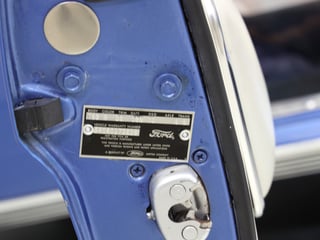 1965 Ford Mustang Convertible 302ci - Estoril Blue Metallic 