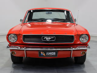 1966 Ford Mustang Coupe 289ci RHD - Signal Flare Red
