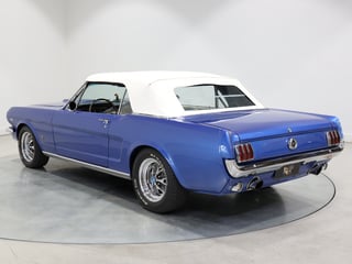 1965 Ford Mustang Convertible 302ci - Estoril Blue Metallic 