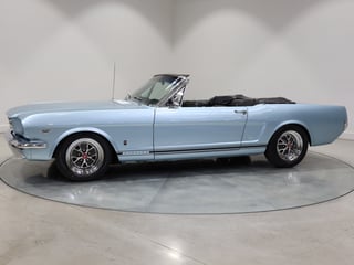1966 Ford Mustang Convertible GT - 289 4V - Silver Blue