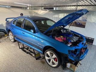 2007 FPV BF MK II GT Build No 222 - Neo Blue
