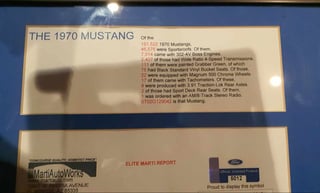 1970 Ford Mustang Boss 302