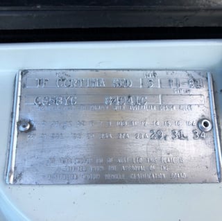 1981 Ford TF Cortina GL 4.1L