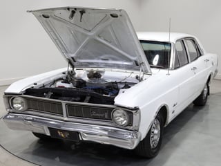1971 Ford XY Fairmont 302 V8 - Ultra White